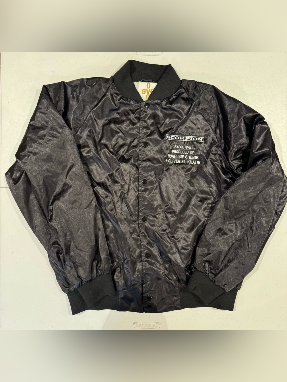 Drake Scorpion Promo Tour Jacket 2018 size large OVO